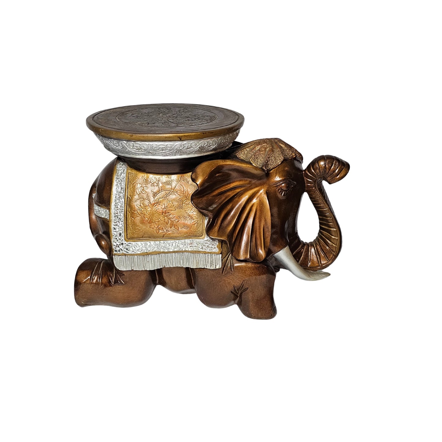 The sultan's kneeling elephant stool