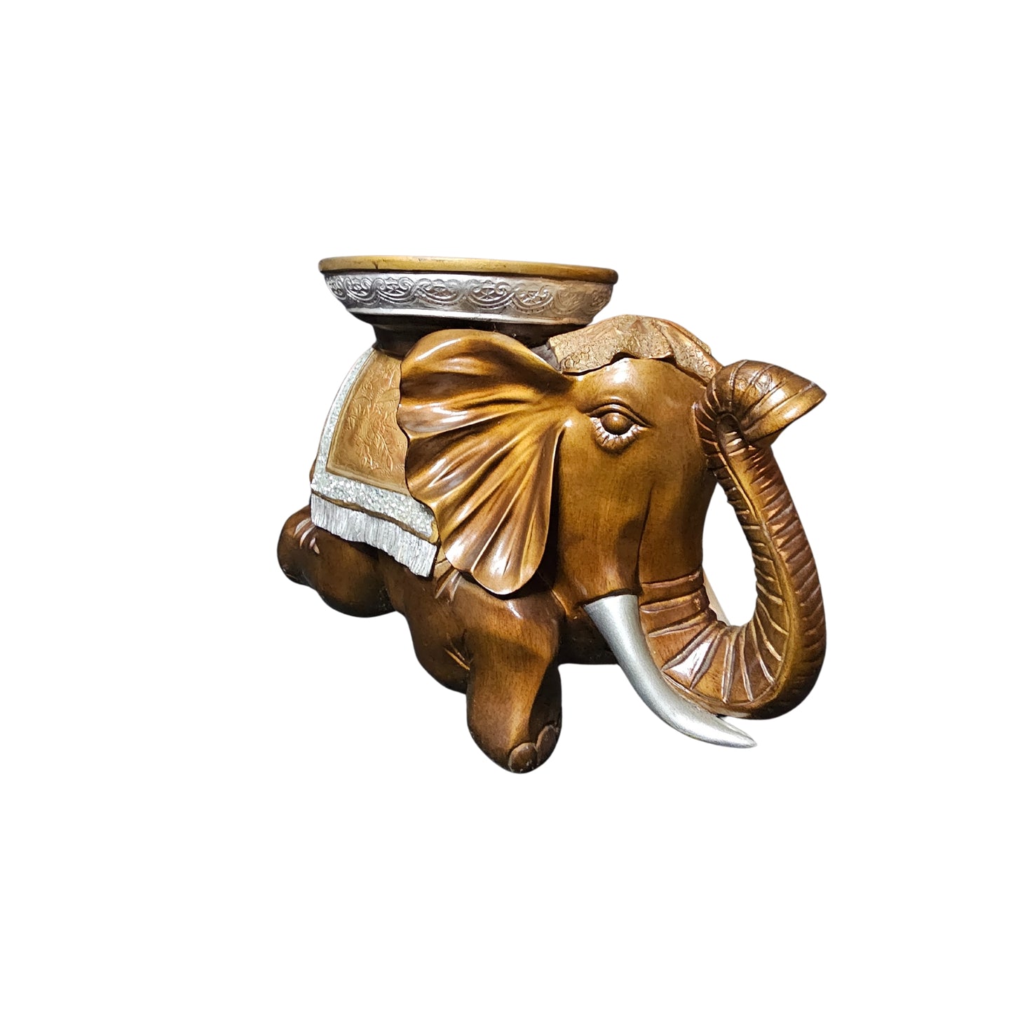 The sultan's kneeling elephant stool