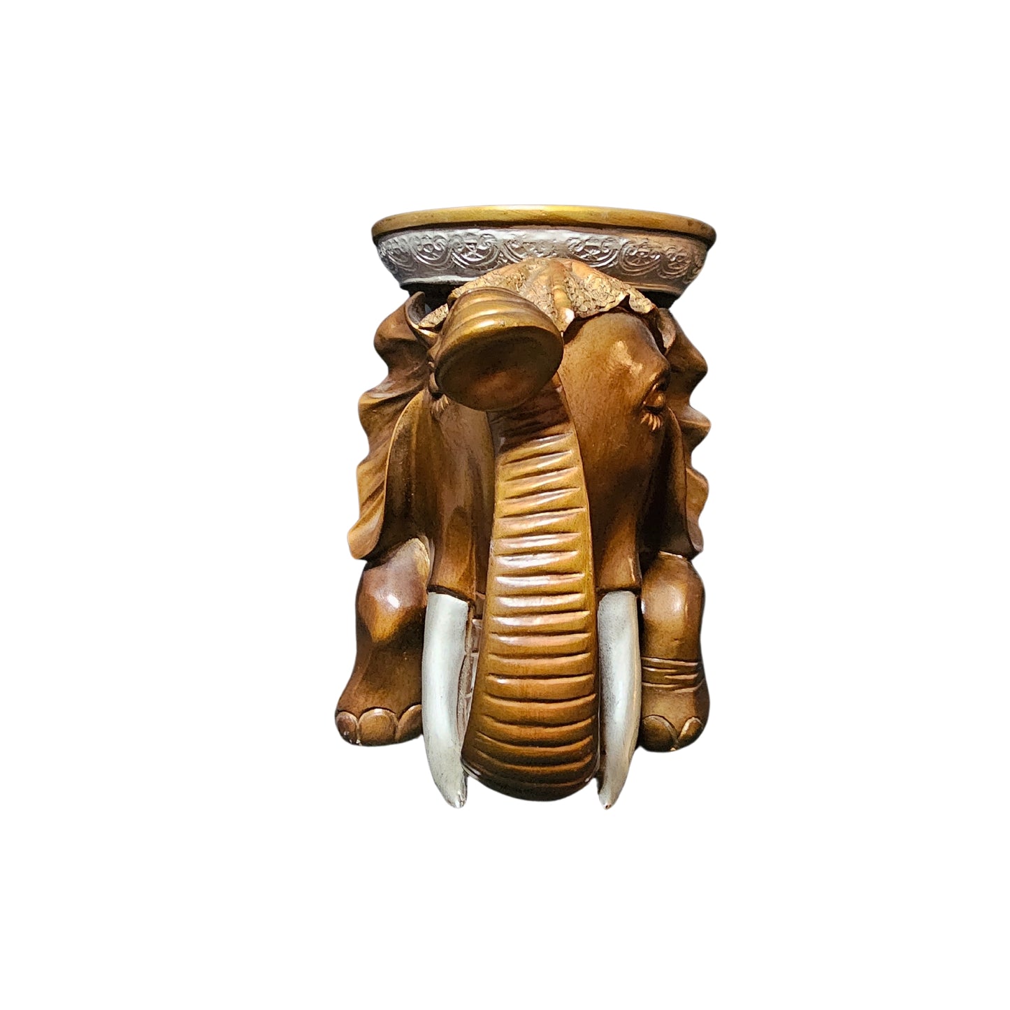 The sultan's kneeling elephant stool