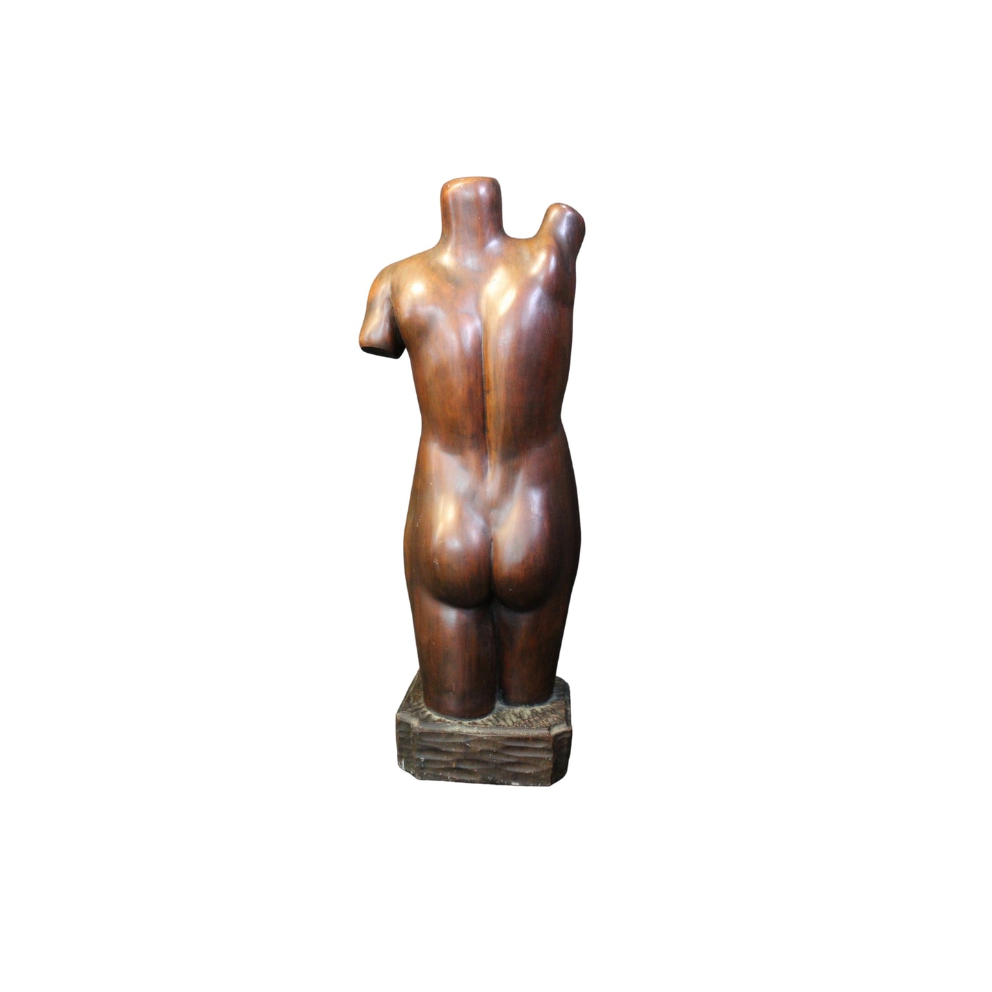 Vintage nude one-piece solid hand carved wood of a female body
Unleash your bold and daring side with this stunning Hand Carved Nude Female Sculpture. Made with exquisite craftsmanship, it adds a touch of elegance to any room. Embrace the beauty and power of the feminine form with this daring and unique sculpture. Perfect for those who love to add a touch of risk and adventure to their decor.