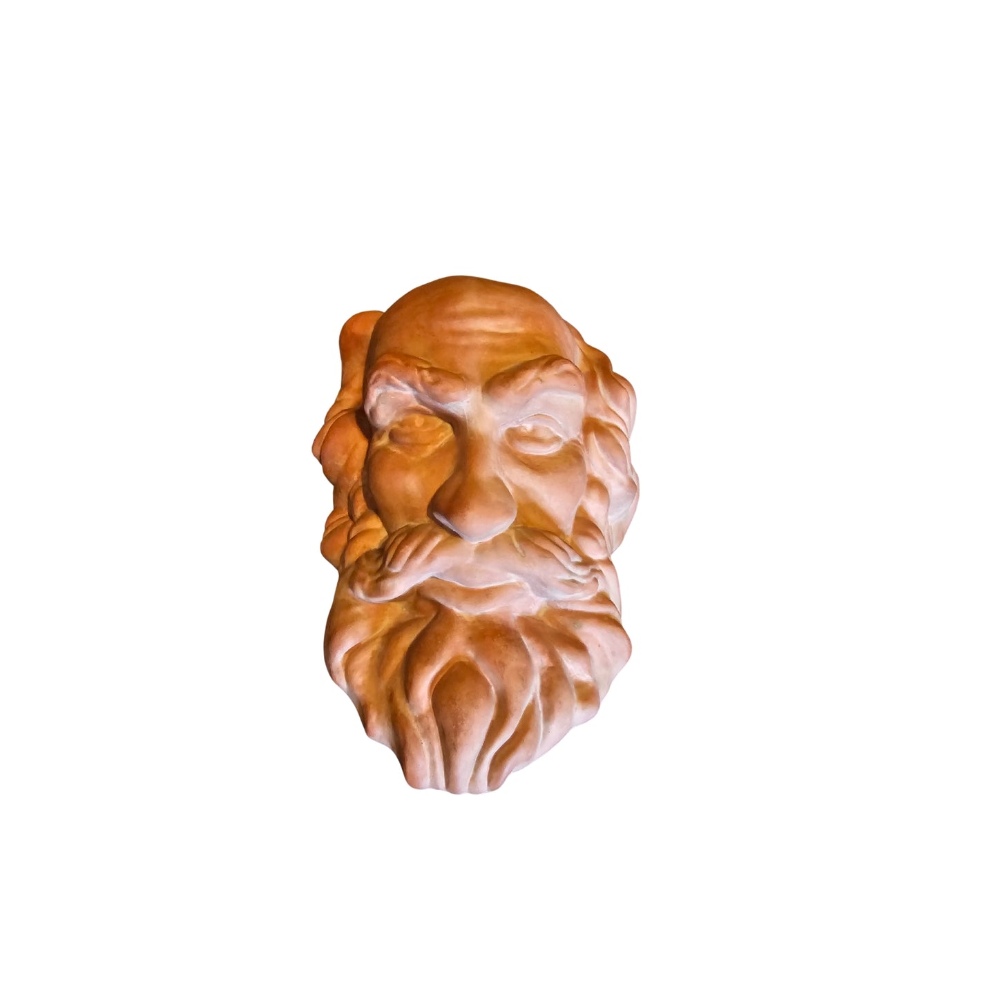 Transport yourself to an ancient world with our hand-carved Ancient Mythological Hanging Pottery. It may be mass produced, but its rarity makes it a unique and coveted piece. Enhance any indoor or outdoor space with its earthy and stylish charm.