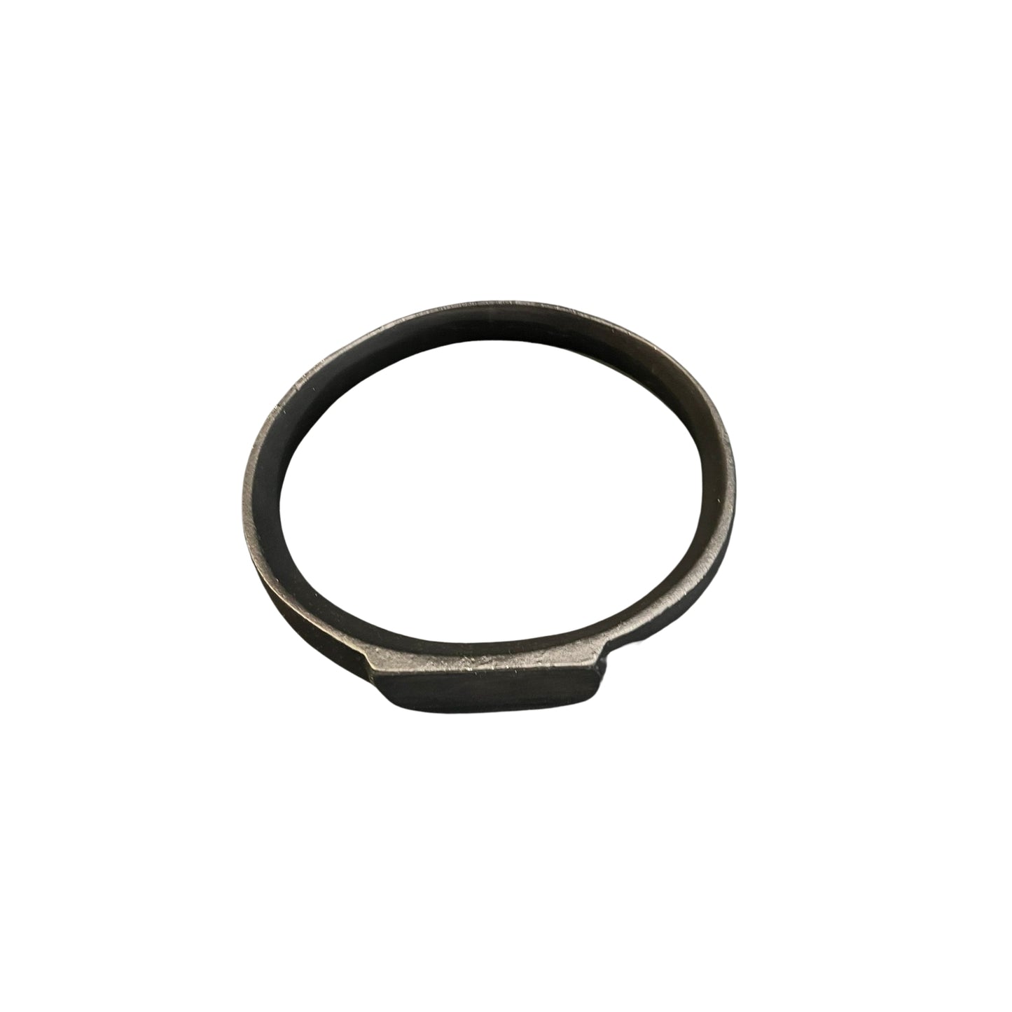 Elevate your space with this stunning CB2 black iron ring - a mid-century style sculpture that adds a touch of modern elegance. Perfect for creating a focal point in any room, this decorative geometric piece captures the eye and ignites the imagination. Transform your home with this unique and stylish find!