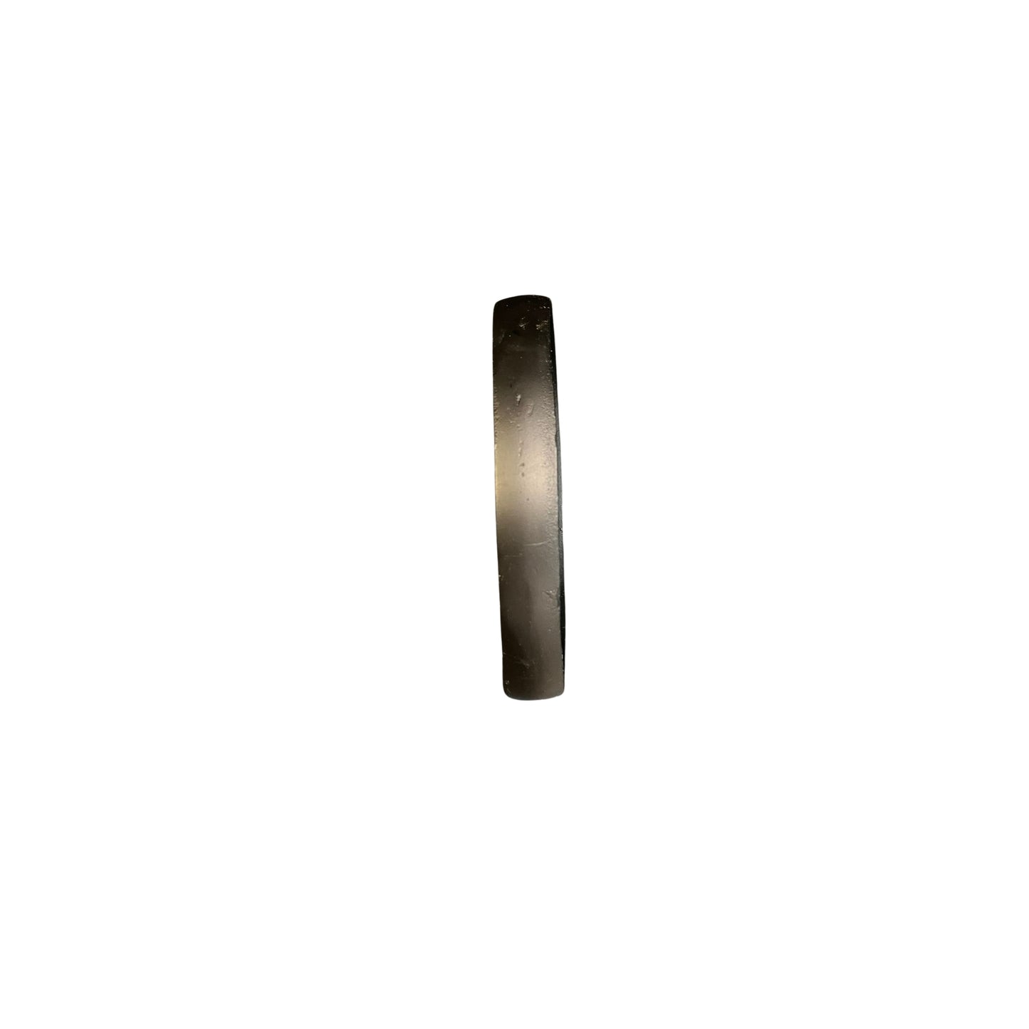 Elevate your space with this stunning CB2 black iron ring - a mid-century style sculpture that adds a touch of modern elegance. Perfect for creating a focal point in any room, this decorative geometric piece captures the eye and ignites the imagination. Transform your home with this unique and stylish find!