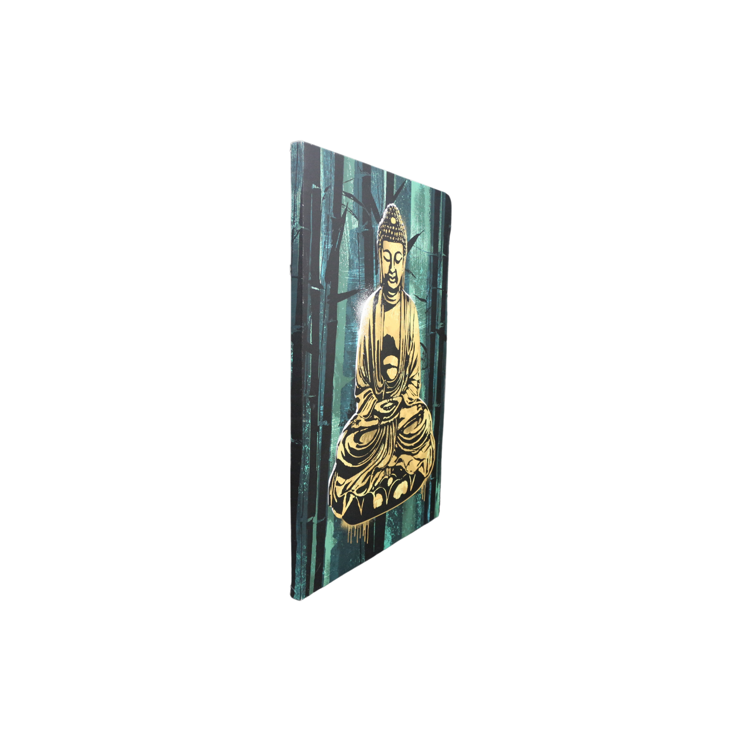 Budda_Green_Yellow_Canvas