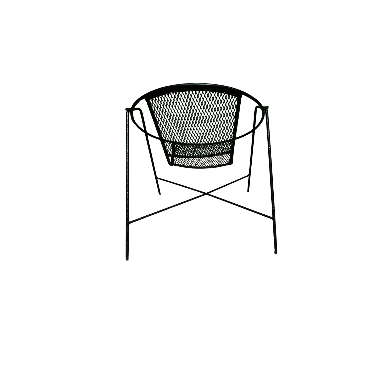 1950s_Mid_Century_Modern_Clam_Shell_Outdoor_Chairs,_Attributed _ Set_of_4