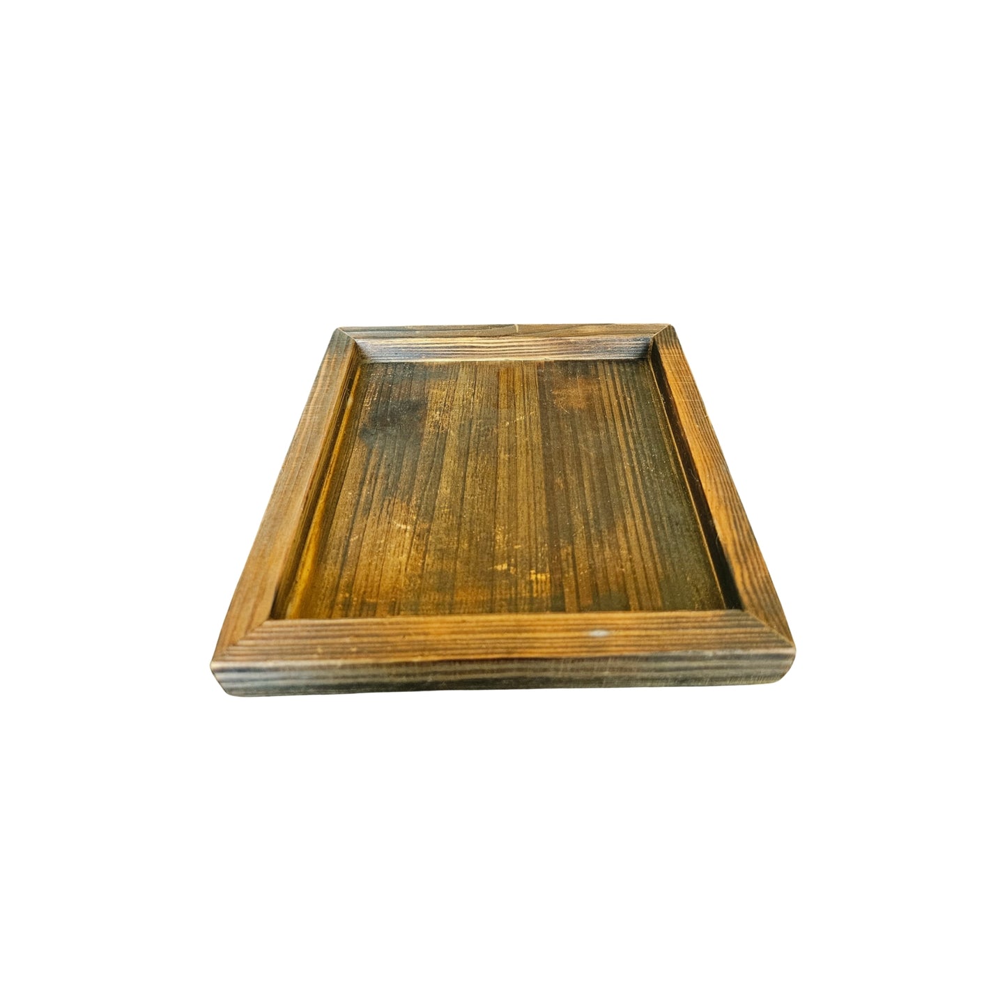 Organize your essentials with our Vintage Solid Cedar Wood Square Valet Tray. Made from high-quality, durable cedar wood, it's sturdy enough to hold all your daily items. Keep your space clutter-free with this stylish and functional tray. (No more searching for your keys or phone!) Get organized in a quirky way with this tray.