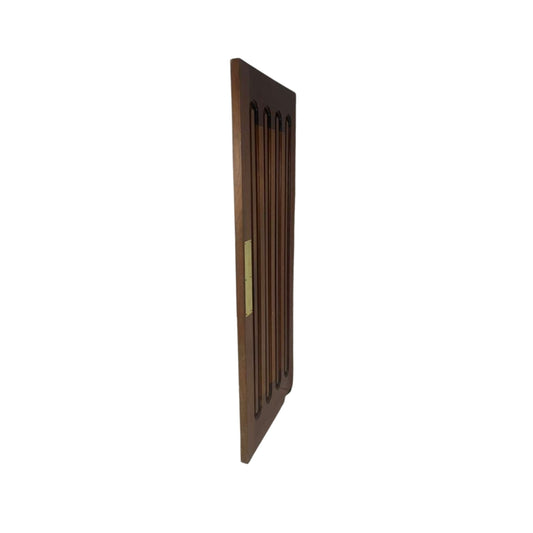 Side view of MCM interior swing door on white background