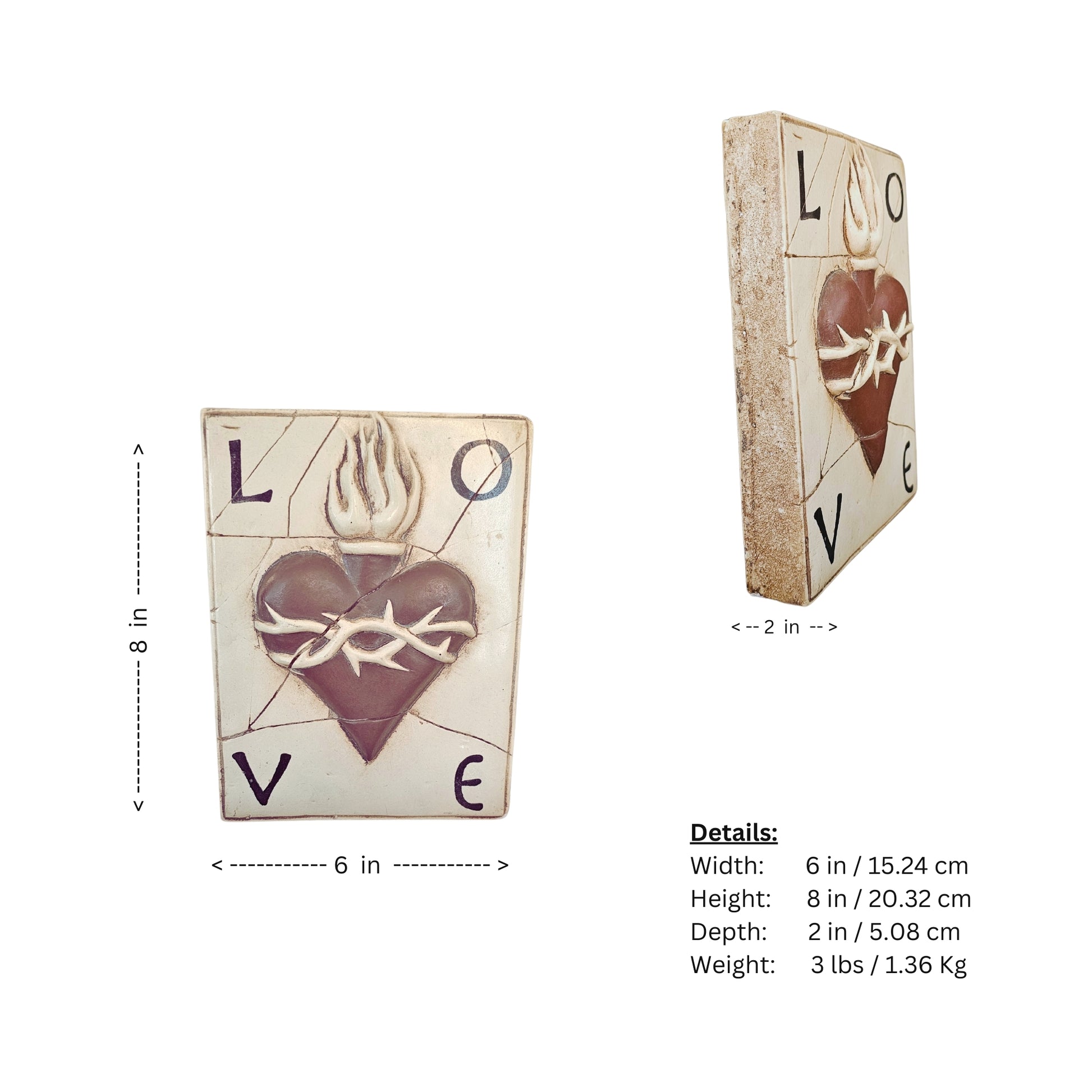 Sid Dickens memory block T-19 Heart Love
