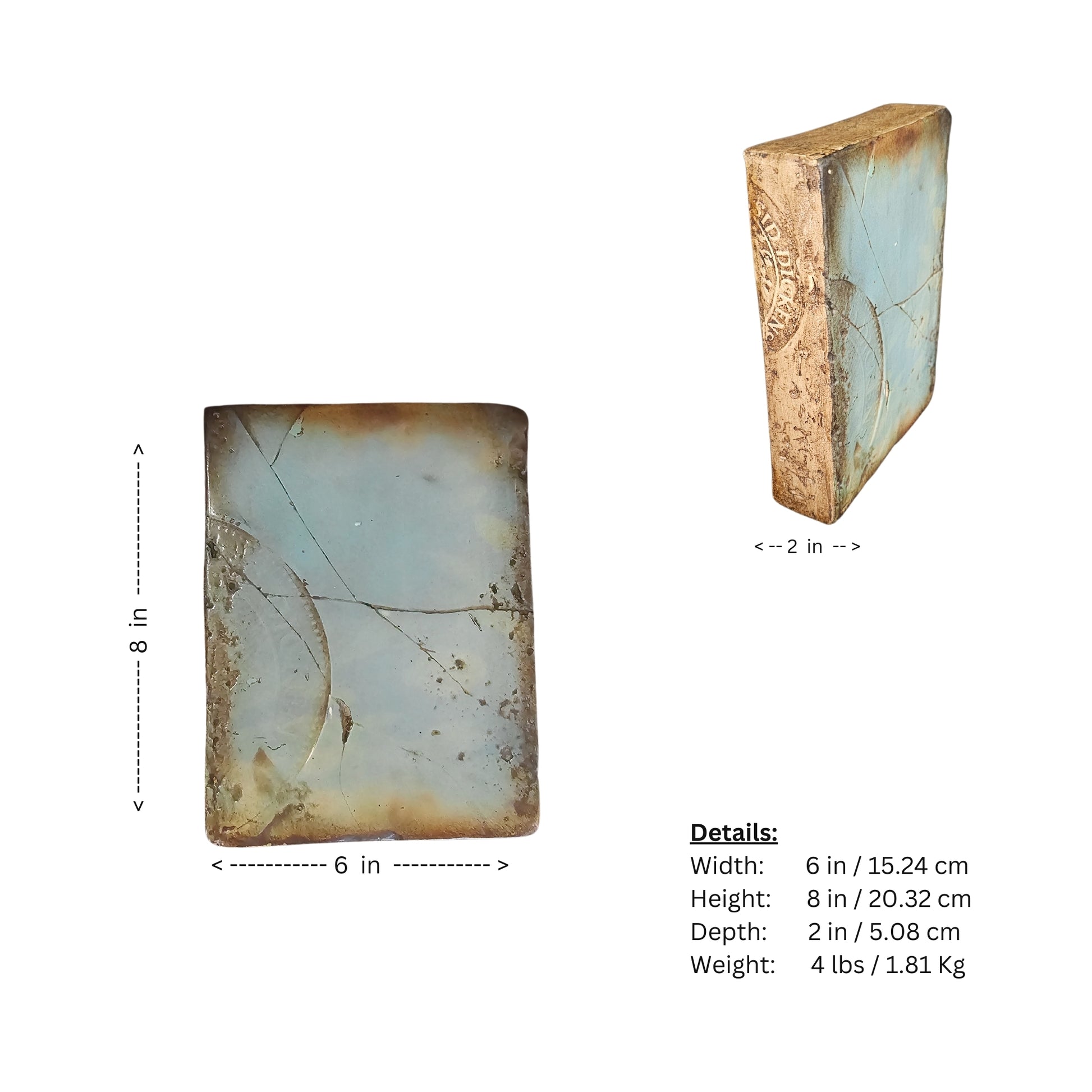 Sid Dickens memory block T-184 Cerulean Sea  