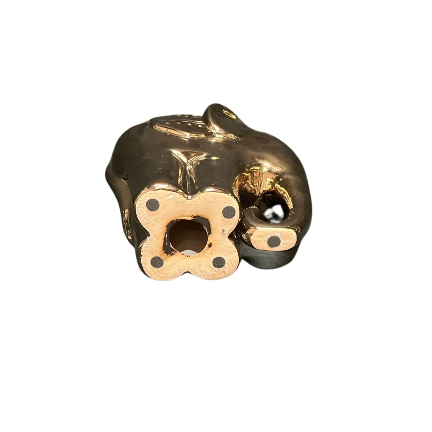"Add a touch of serenity and calmness to your space with our elegant Elephant Bronze Decorative Sculpture. Crafted with intricate details, this stunning sculpture will bring good luck and inspire a sense of peace. A must-have for any home or office. Get yours now!"

Elephant bronze decorative sculpture
