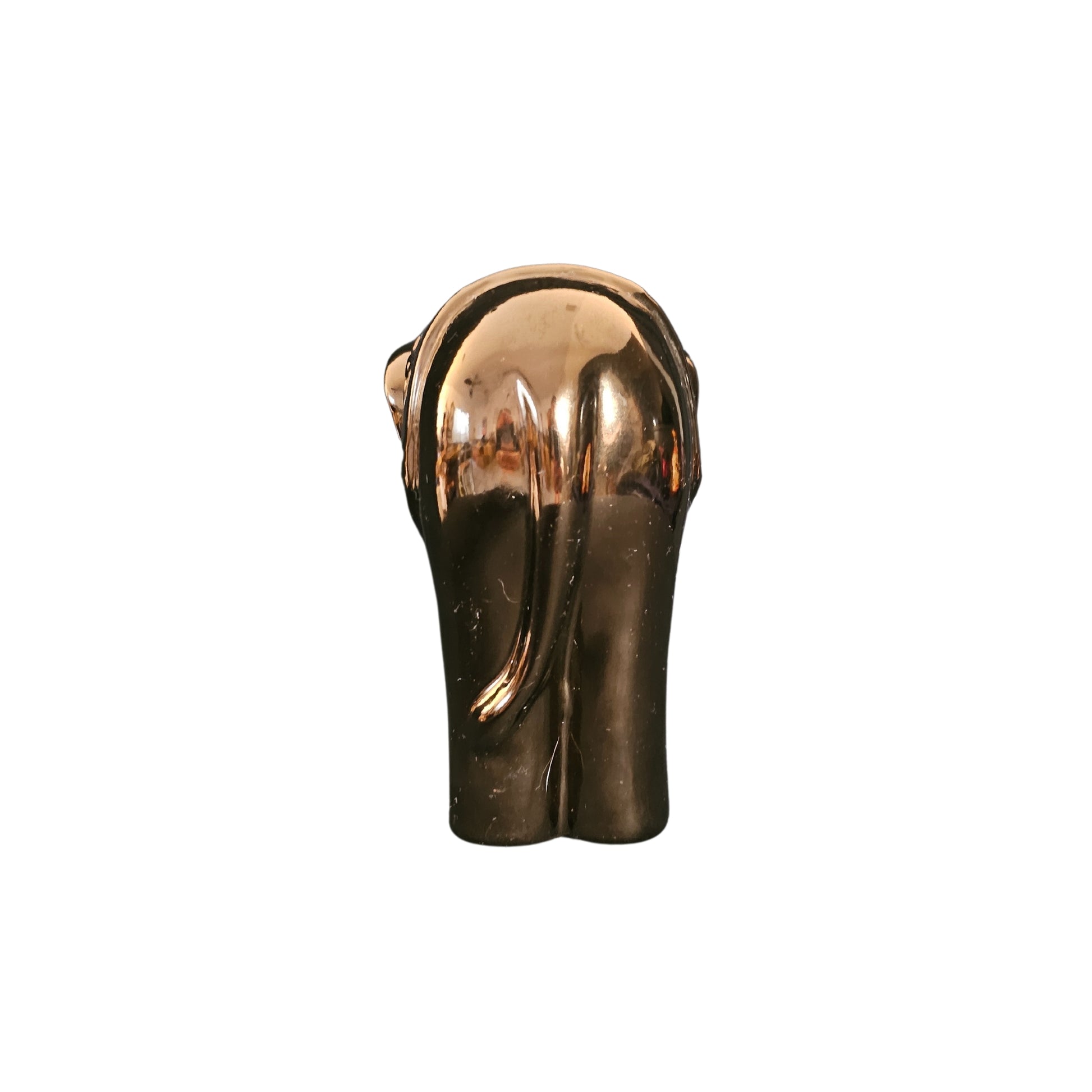 "Add a touch of serenity and calmness to your space with our elegant Elephant Bronze Decorative Sculpture. Crafted with intricate details, this stunning sculpture will bring good luck and inspire a sense of peace. A must-have for any home or office. Get yours now!"

Elephant bronze decorative sculpture
