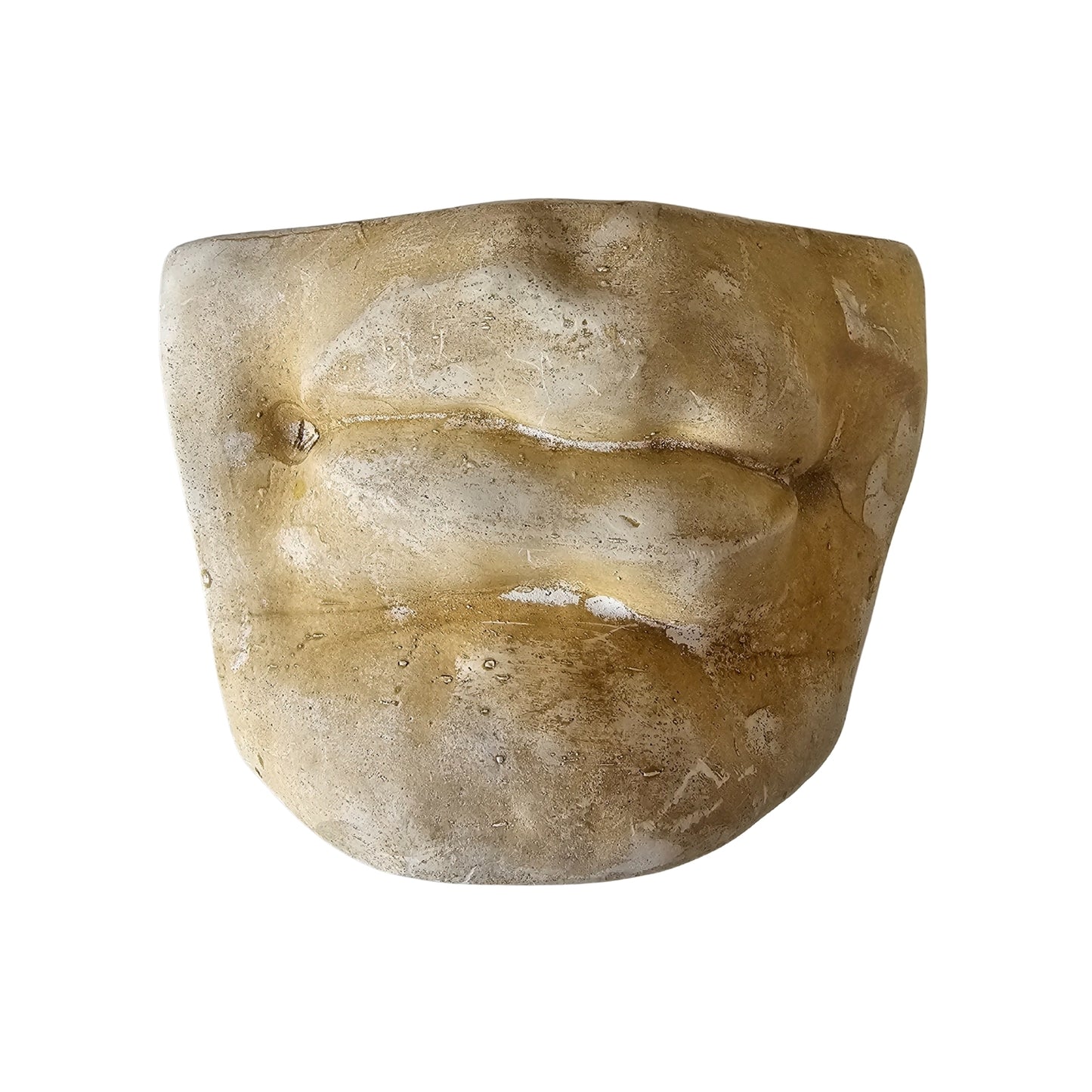 Roman-style mouth sculpture