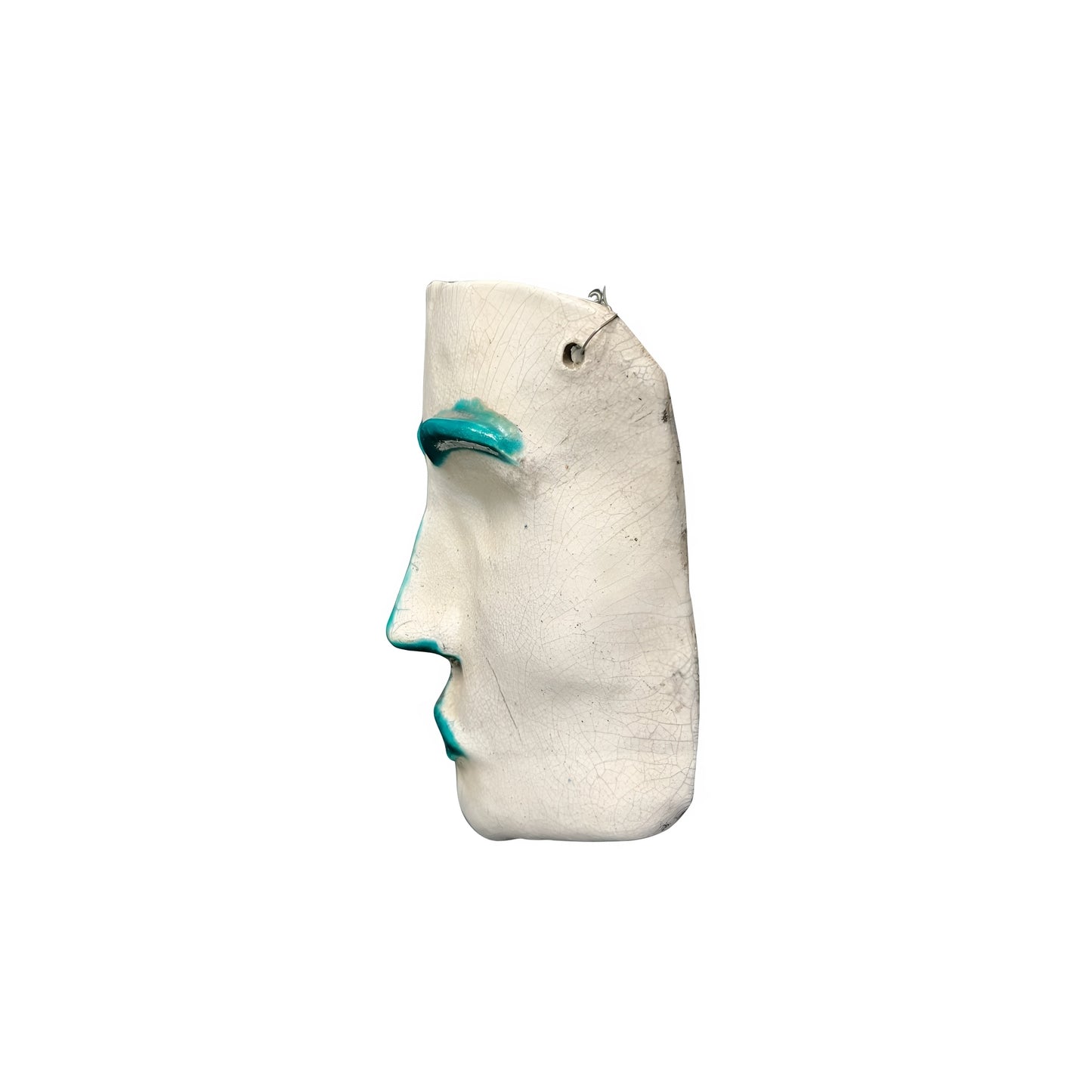 Experience the allure of the Mid Century with our Ceramic Face Sculpture featuring unique captivating green accents. This sophisticated piece evokes the elegance and beauty of the era, adding a touch of chic luxury to any space. Elevate your home decor with this unique and timeless work of art.

Ceramic face sculpture with green features