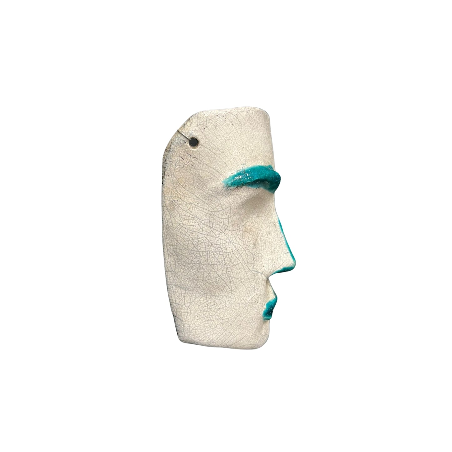 Experience the allure of the Mid Century with our Ceramic Face Sculpture featuring unique captivating green accents. This sophisticated piece evokes the elegance and beauty of the era, adding a touch of chic luxury to any space. Elevate your home decor with this unique and timeless work of art.

Ceramic face sculpture with green features