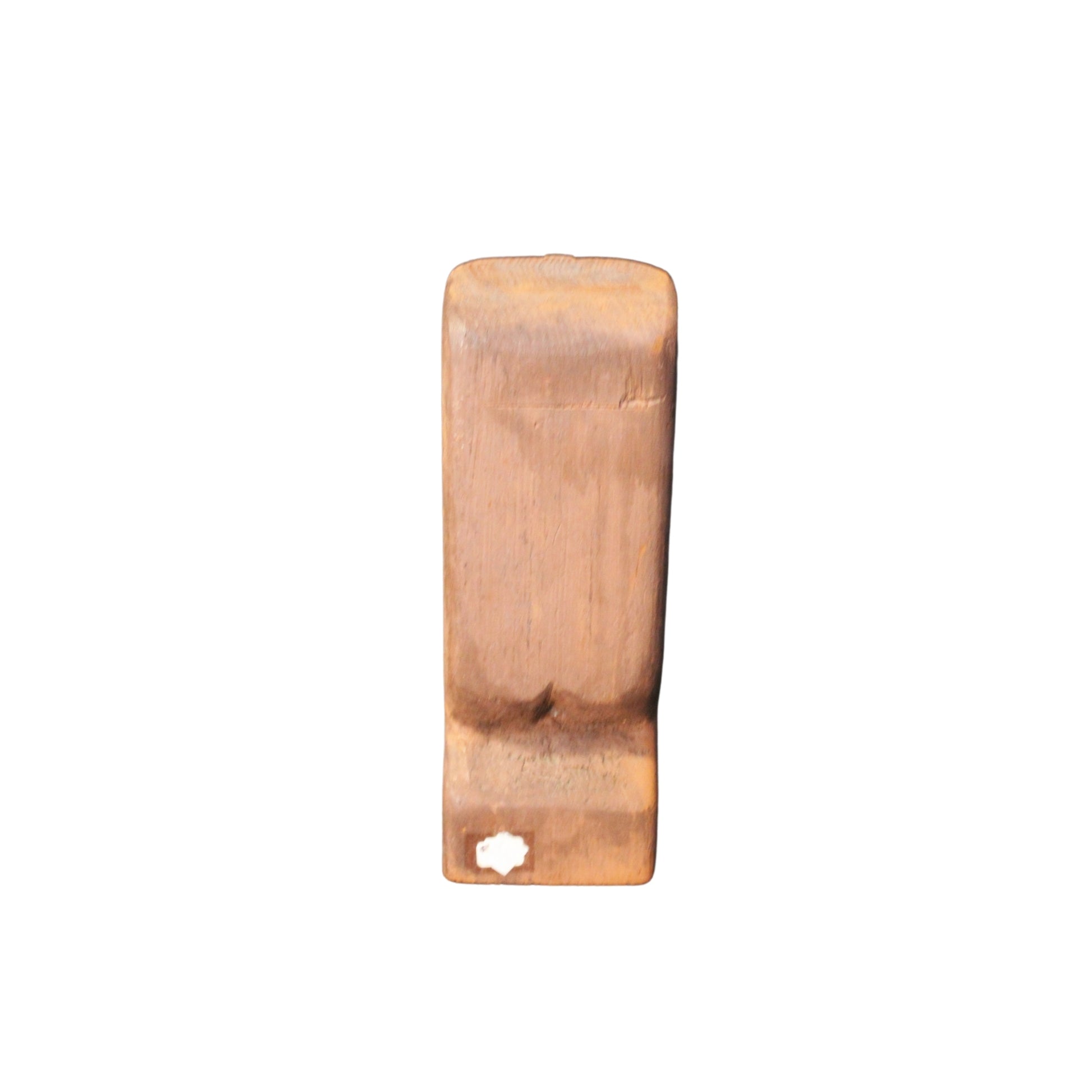 Get ready to add some island vibes to your home with this vintage Hawaiian tiki statue carved from a solid block of wood, raw and unfinished. Perfect for any bar, man cave, she shed, outdoor hangout, or just to add some quirky decor