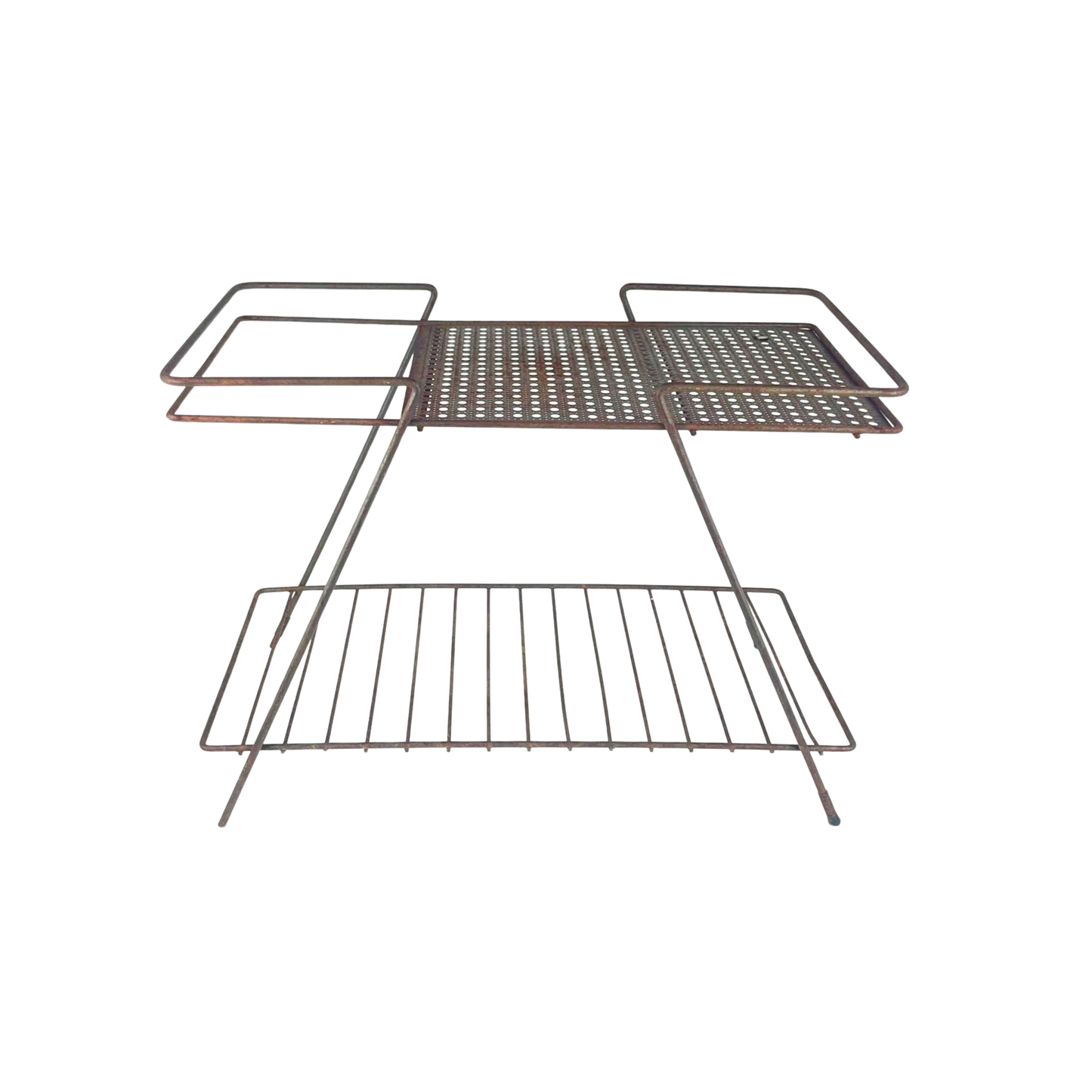 MCM 1950's Metal Magazine Phone Table