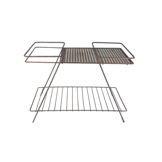 MCM 1950's Metal Magazine Phone Table