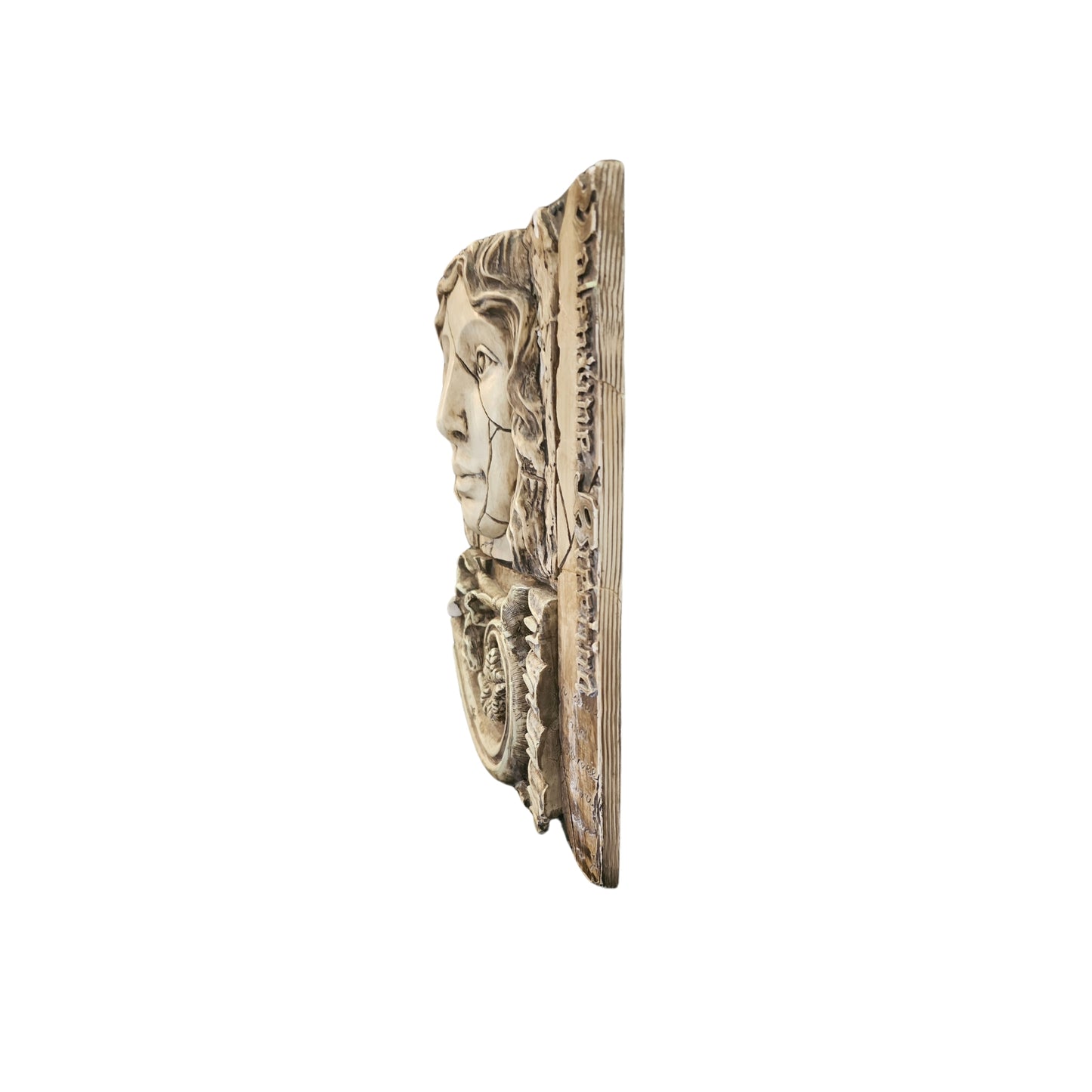 Discover Sid Dickens' charmingly quirky, vintage-inspired "Greek Maiden" plaque.