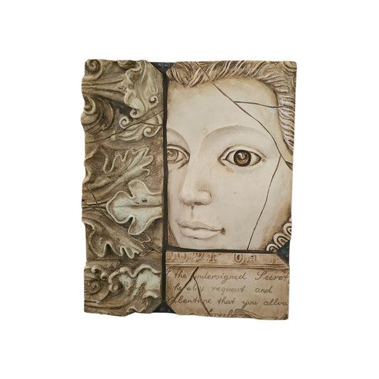 Get ready to add a dash of vintage charm to your space with this Sid Dickens inspired plaque! You'll be transported to the Renaissance era with its unique design and playful vibe.
