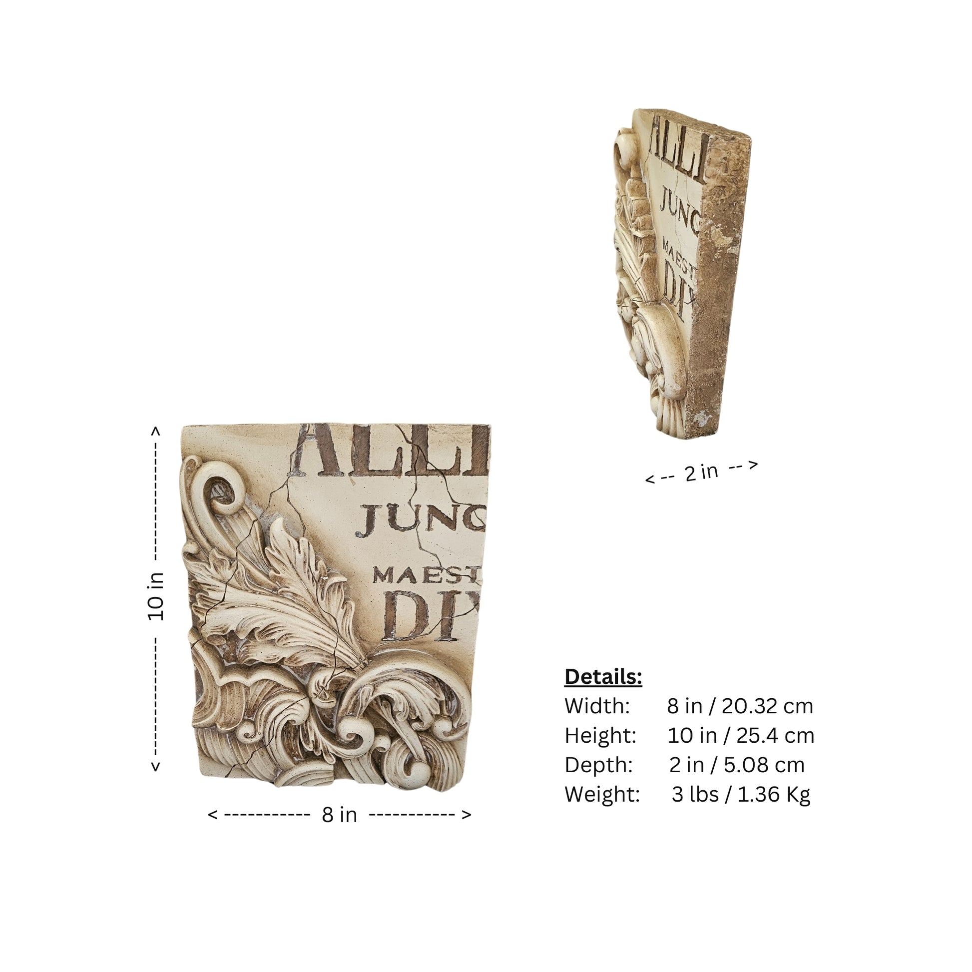 Carved with care and embellished with playful imagery, Rato is a cheerful addition to any space. Get lost in the intricate design and add a touch of whimsy to your walls.