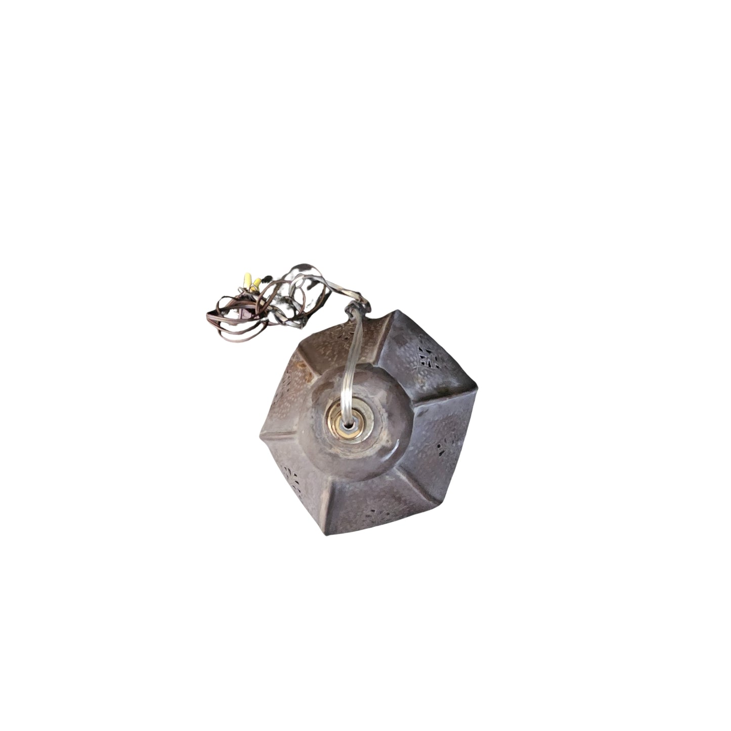This cool Moroccan pendant light has a vintage vibe, perfect for pairing with any style - Moroccan, rustic, boho, or Midcentury (or a mashup of all of them!) - and will totally steal the spotlight. &nbsp; &nbsp;