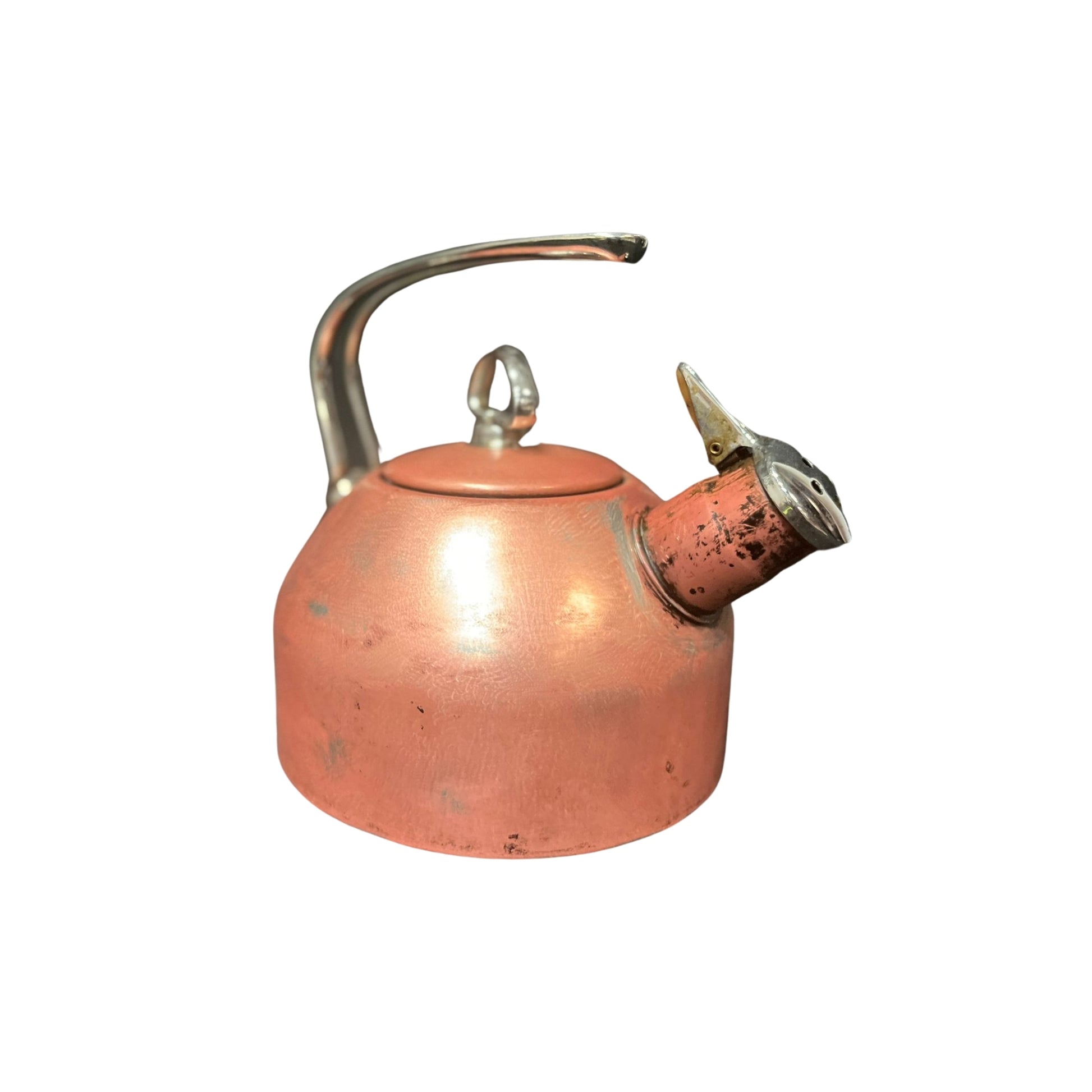Check out this groovy Metal crafters MCM Copper and stainless-steel tea kettle - it's totally tubular!