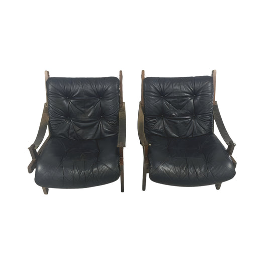 Hunter' Easy Chair by Torbjørn Afdal, 1960s- Pair