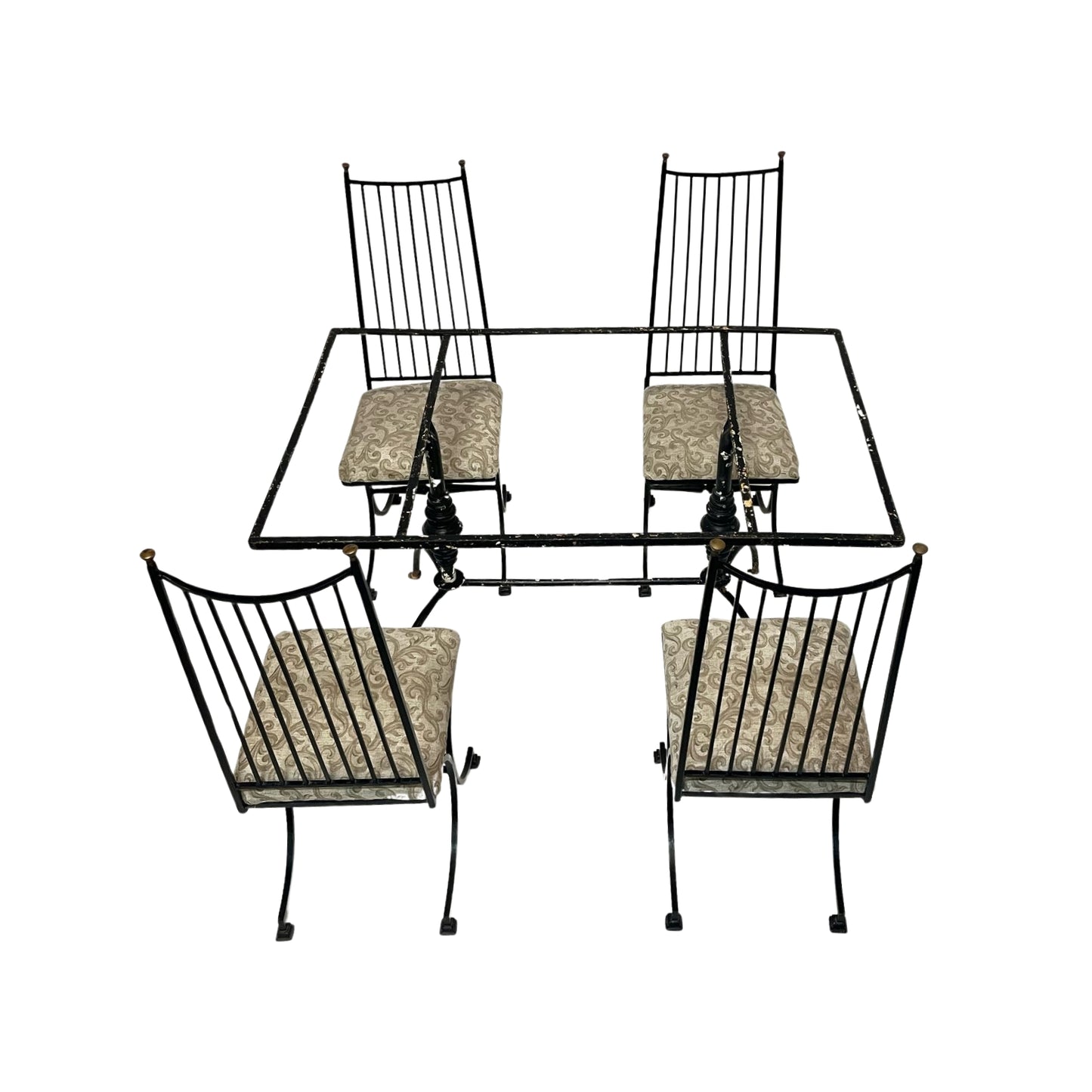 Wrought Iron Patio Table and Chairs