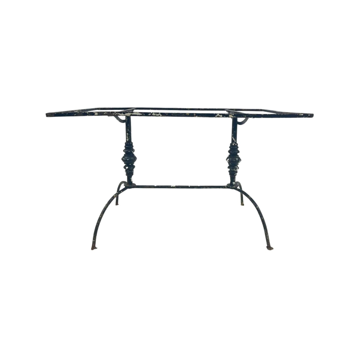 Wrought iron table base 
