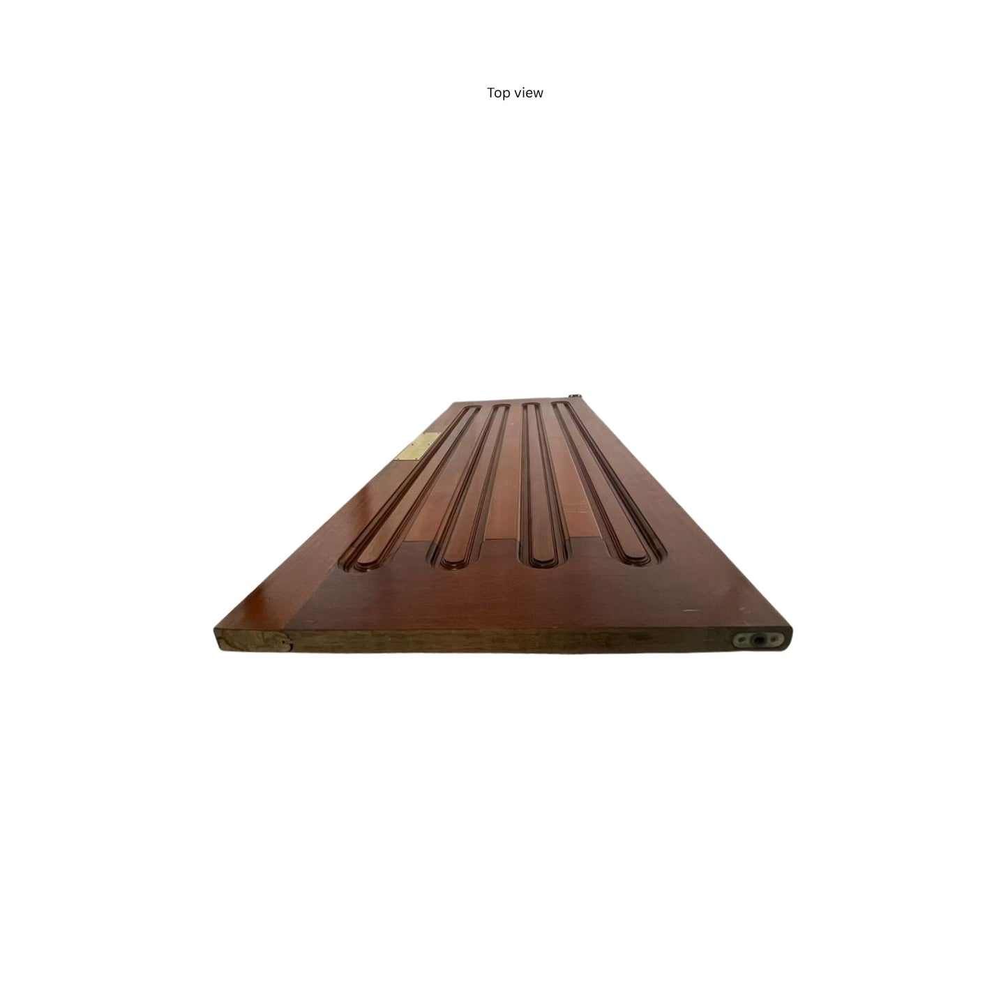 Top view of the MCM swing door on a white background