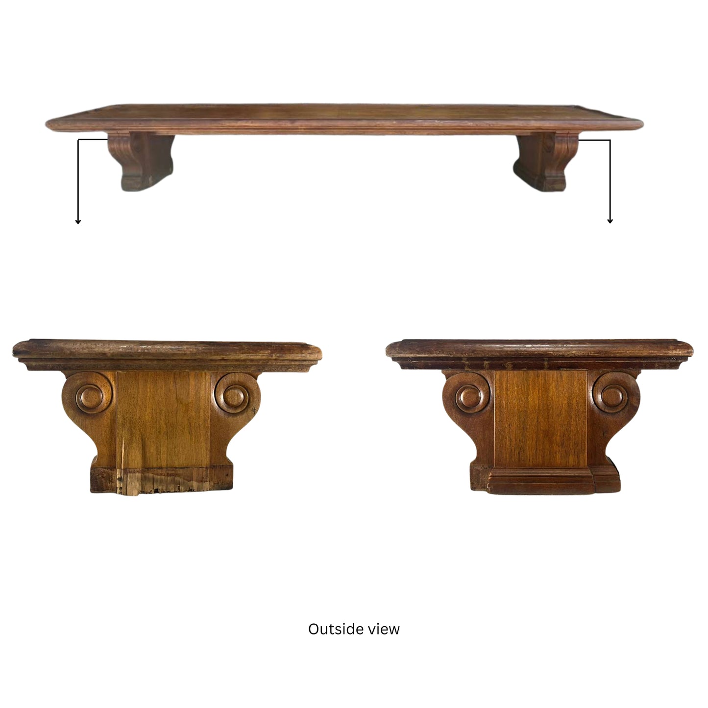 Vintage Wooden Bench