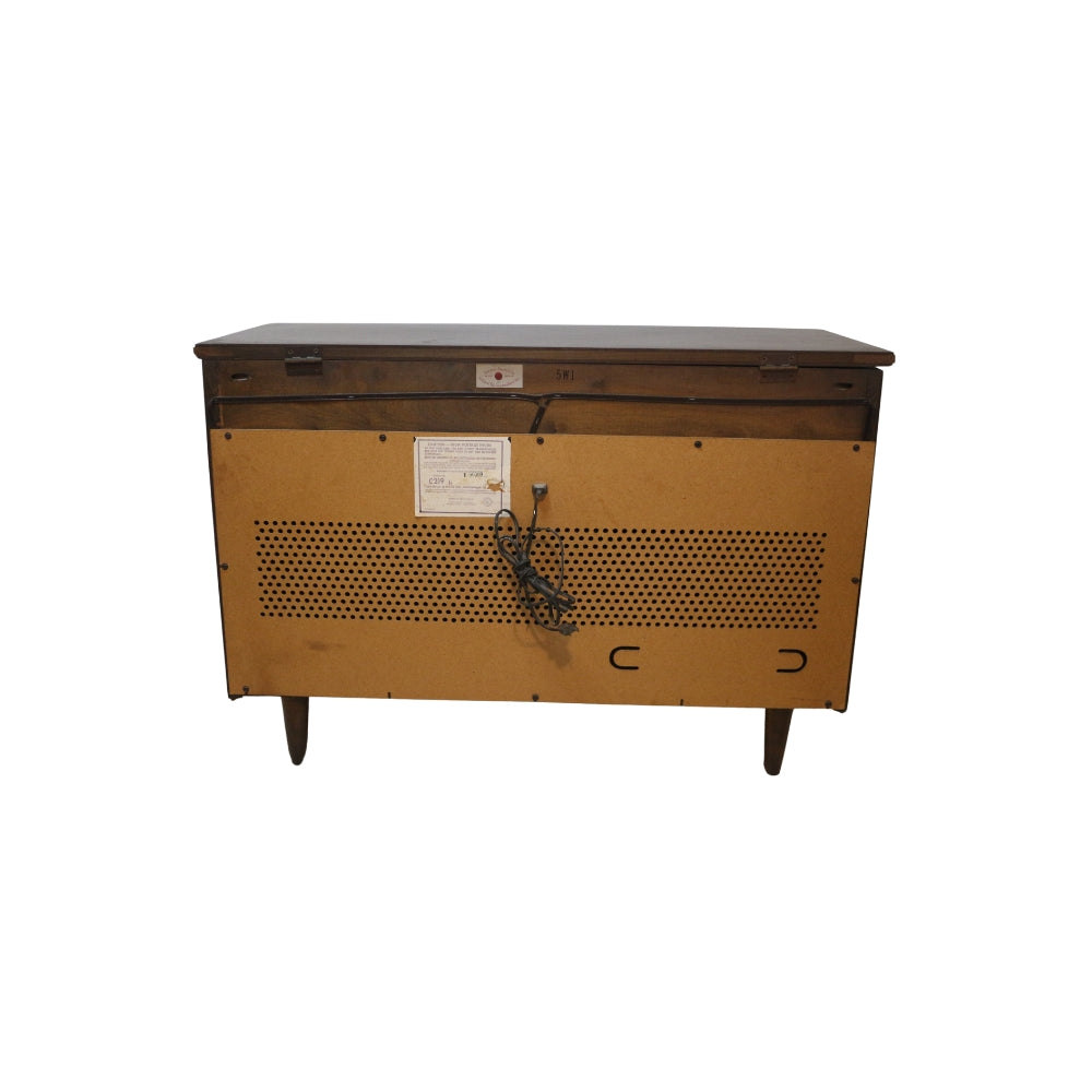 Midcentury 1960s Stereo Console and Record Player AM-FM