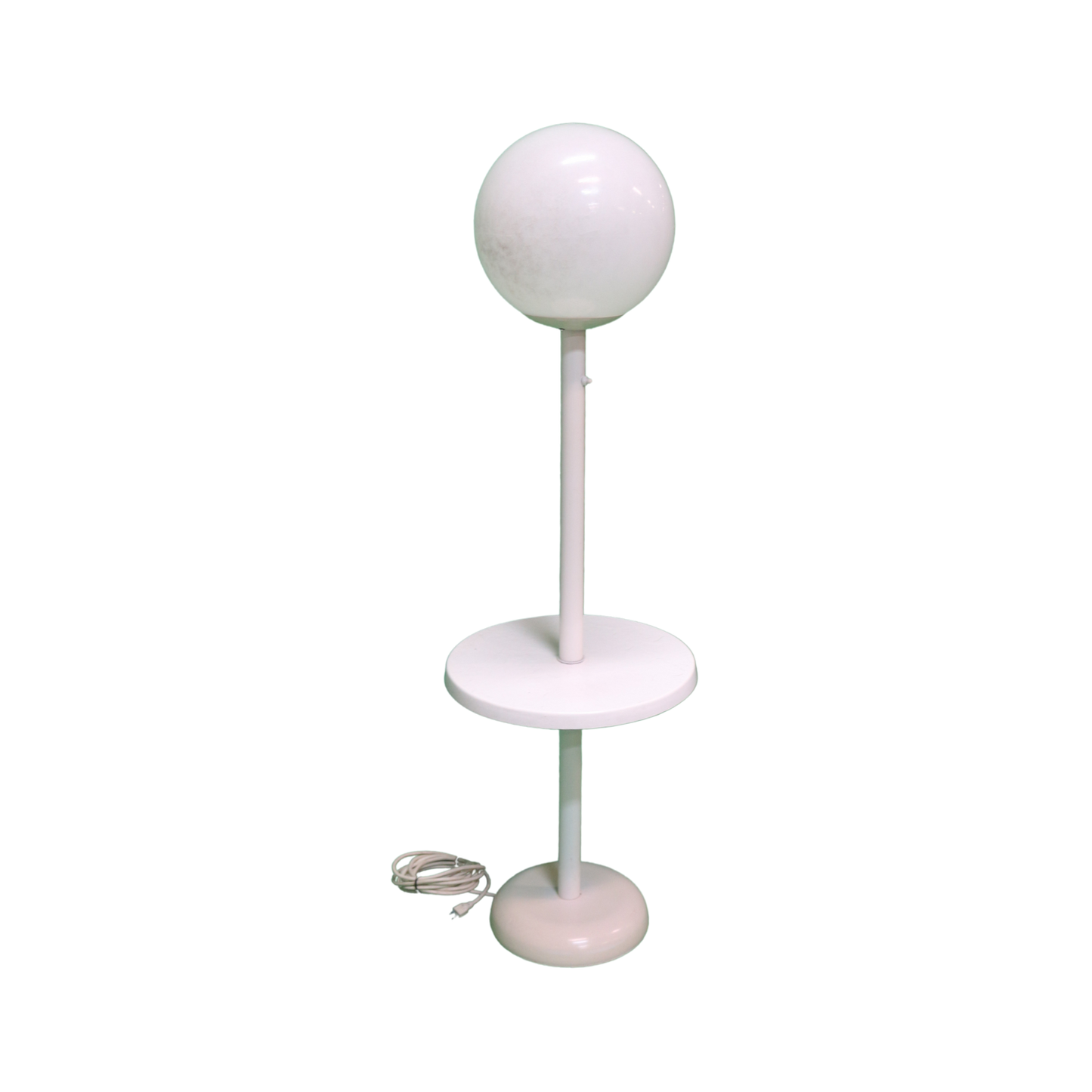 Get ready to blast off into the past with this groovy 1980s-inspired globe floor lamp! Perfect for adding a touch of modern space age style to your home decor.

 